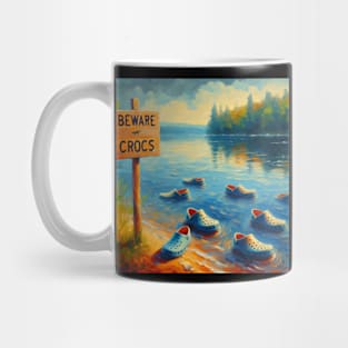 Swim at your own risk Mug